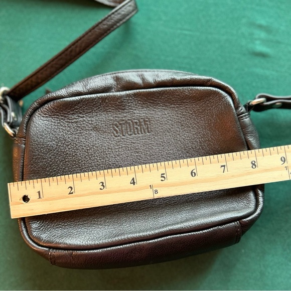 STORM London Leather Ladies Camera Across Body Bag black - Picture 5 of 15